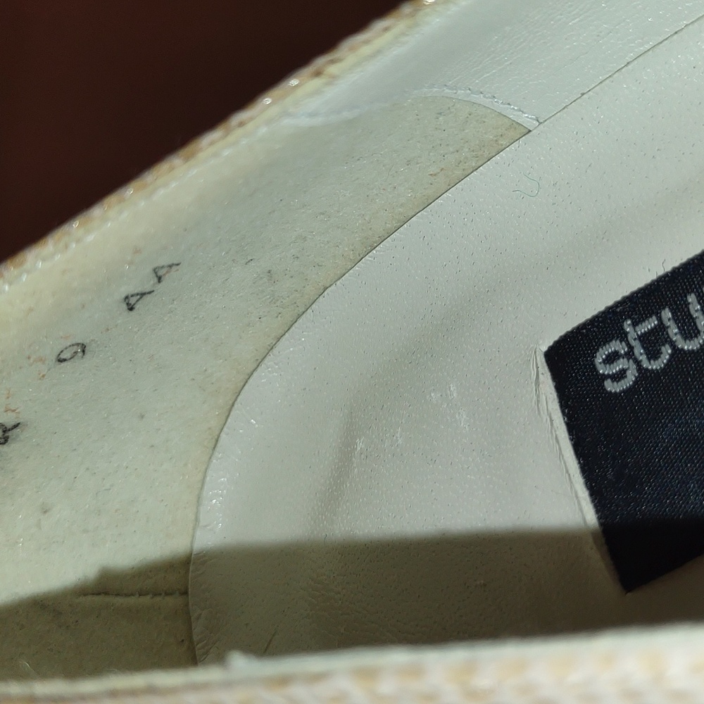 Vintage Stuart Weitzman Cream Colored Stiletto Heels - Picture 8 of 10